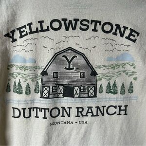 Yellowstone Dutton Ranch T-Shirt Men’s Medium – TV Show Logo Tee